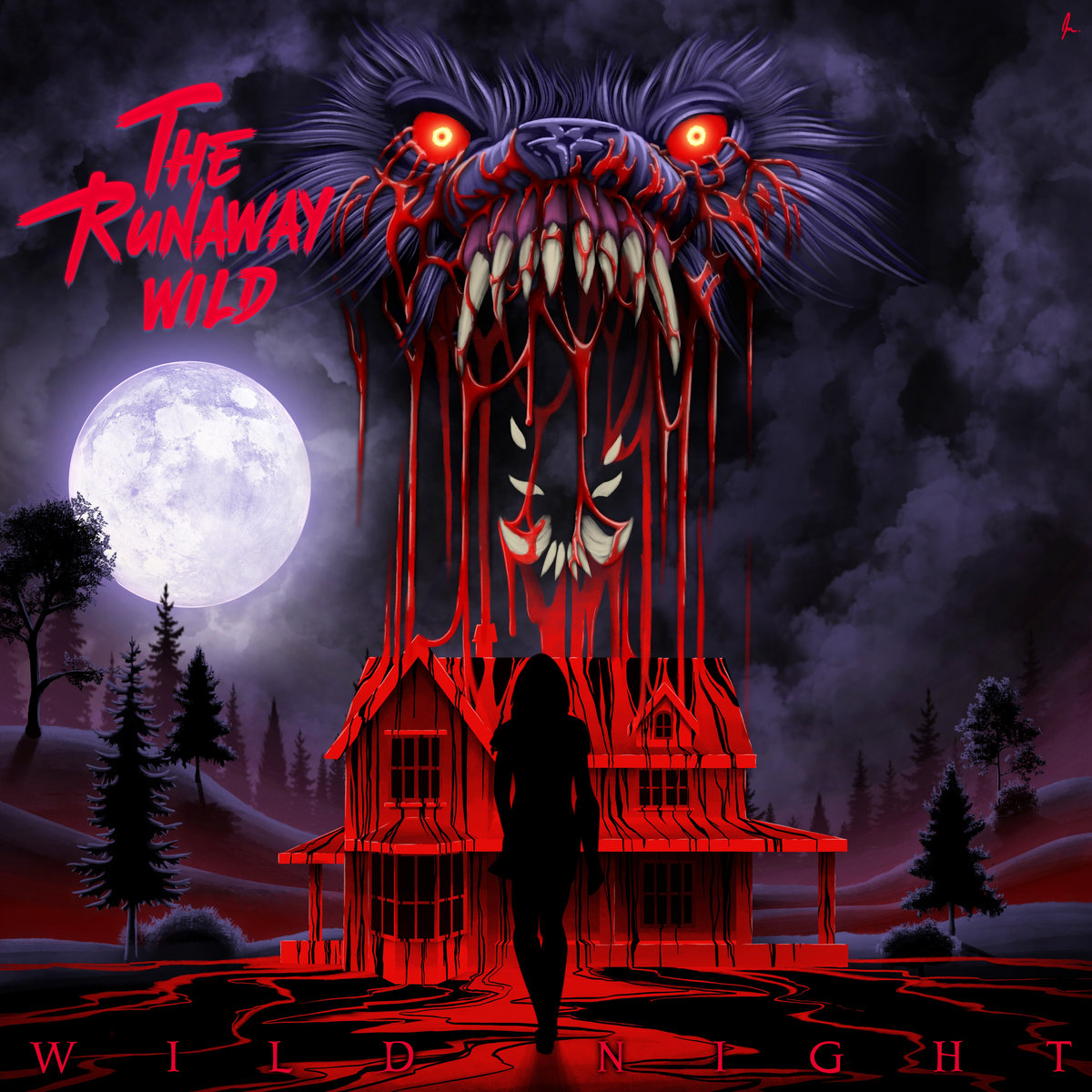 The Runaway Wild - Wild Night album cover